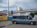 Бесплатный автобус Genser в пункт аренды автомобилей АрендаАвто-нжк на ул.Добролюбова